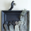 EBEN ZICHRON, kombinovan materil - akryl, cca 70x70, 1988